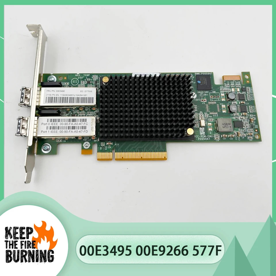 IBM 577F 듀얼 포트 16 Gbit/s 섬유 HBA EN0A 00E3495 00E9266 00E3496 카드