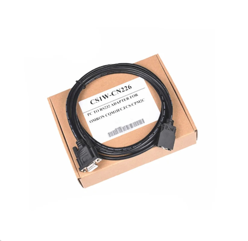 PLC 프로그래밍 케이블 CS1W-CN226 포장 다운로드 CS CJ CQM1H CPM2C 시리즈 신