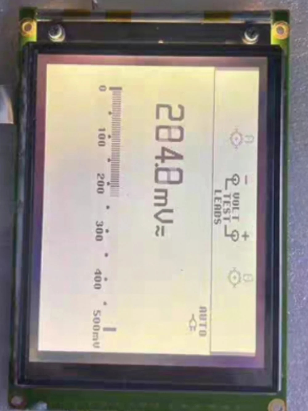 C 601003  R.2 LCD 디스플레이 화면