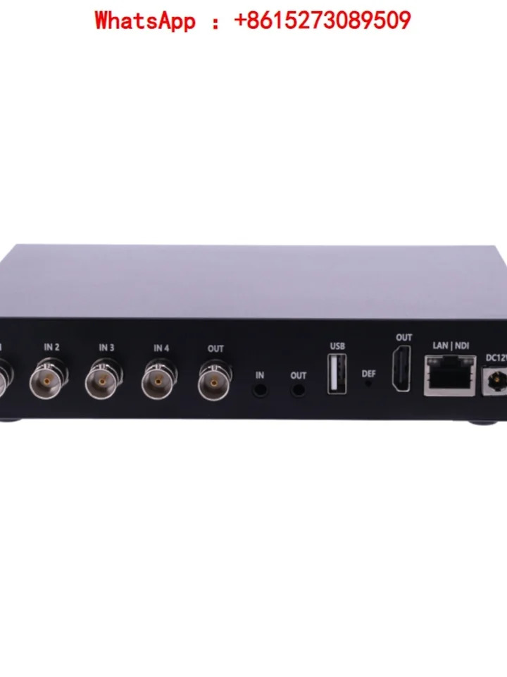 ENC4S 4 채널 SDI 인코더 4K 디코더 SRT NDI rtmp 라이브 스트리밍