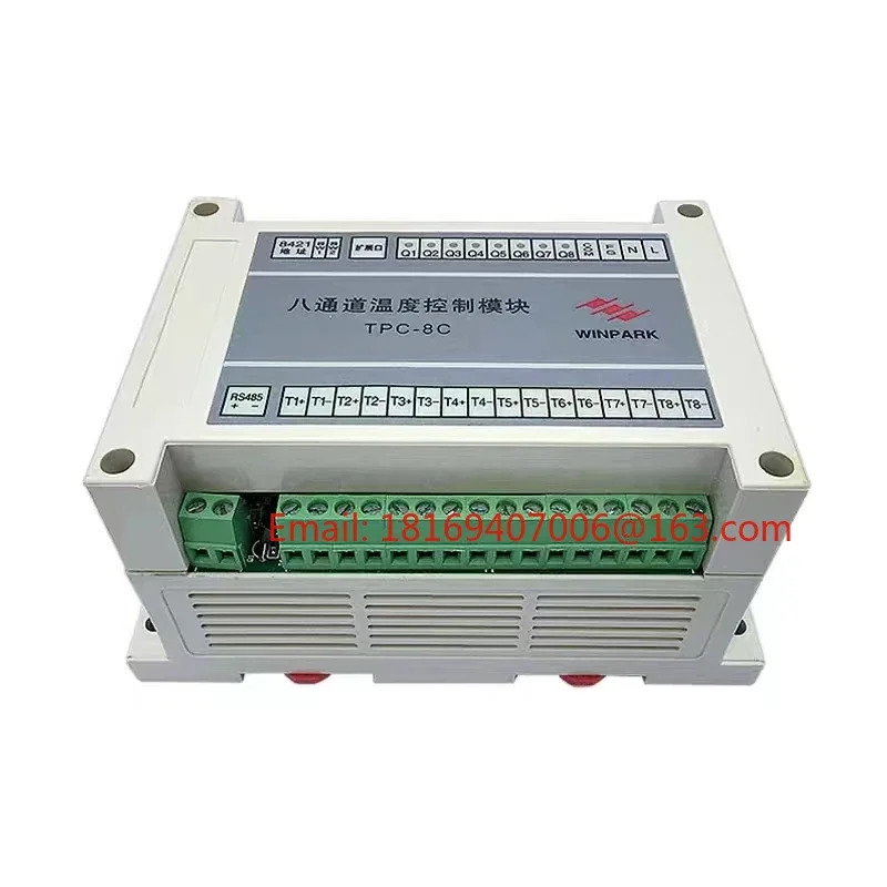 TPC-8C 8채널 온도 제어 모듈 485 통신 Modbus 다채널 컨트롤러 모드