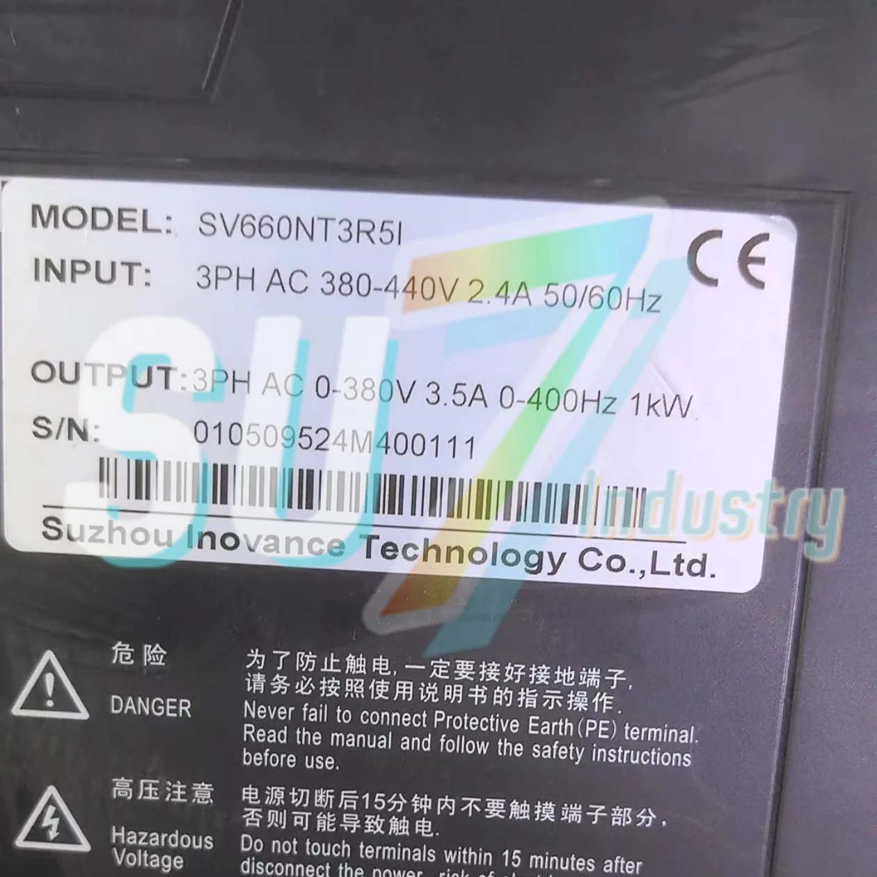 SV660NT3R5I 서보 드라이버 내 새