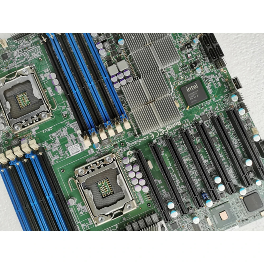 Supermicro 서버 마더보드 Xeon 프로세서 5600/5500 시리즈 DDR3 SATA2 PCI-E 2.0 듀얼 포트 기가비트 이더넷 IPMI X8DTH-IF