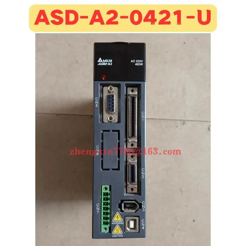 리퍼 서보 드라이브 ASD-A2-0421-U ASD A2 0421 U 정상 기능 완료