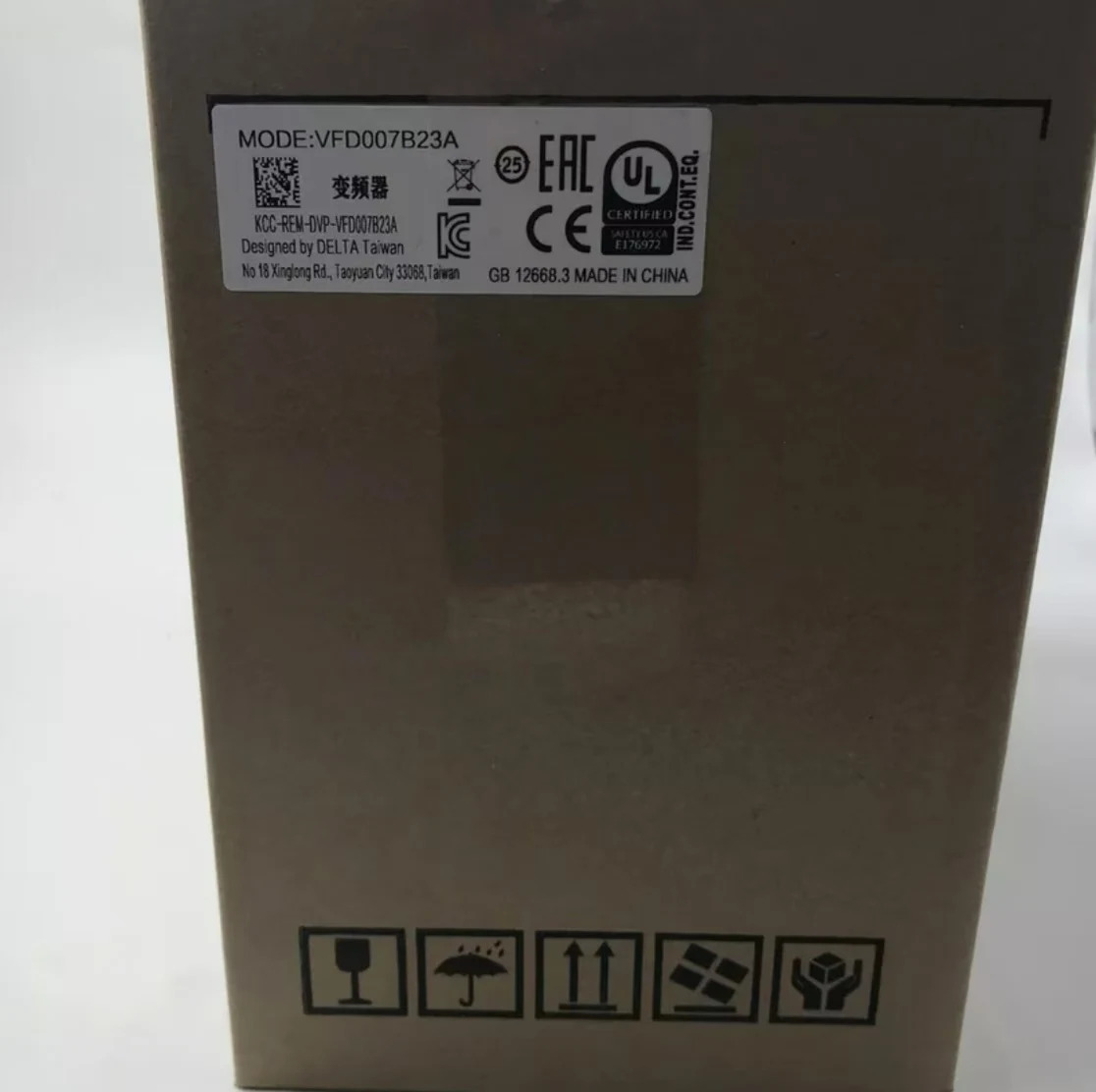 주파수 변환기 VFD007B23A VFD007EL21A 원본
