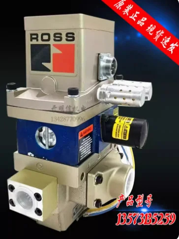 ROSS 듀얼 펀치 클러치 솔레노이드 밸브 D3573A6164 24V 110V 220V D3573A6161 4735 4144 8161 6016 7161 7993 7151/8813