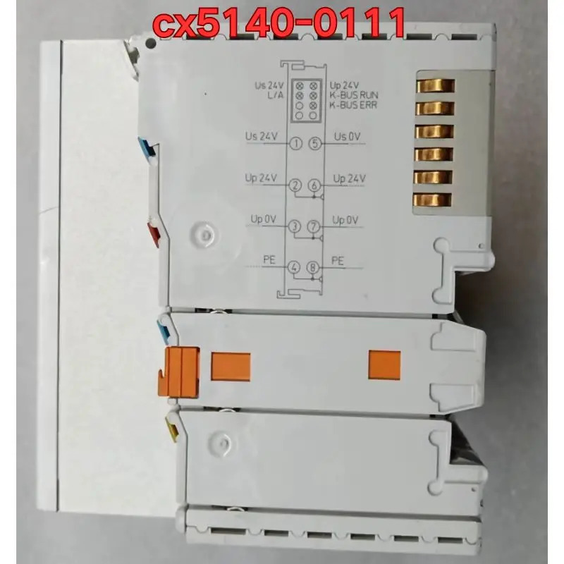 세컨드 핸드 Beckhoff cx5140-0111 컨트롤러 PLC 모듈 정상 리퍼 완료