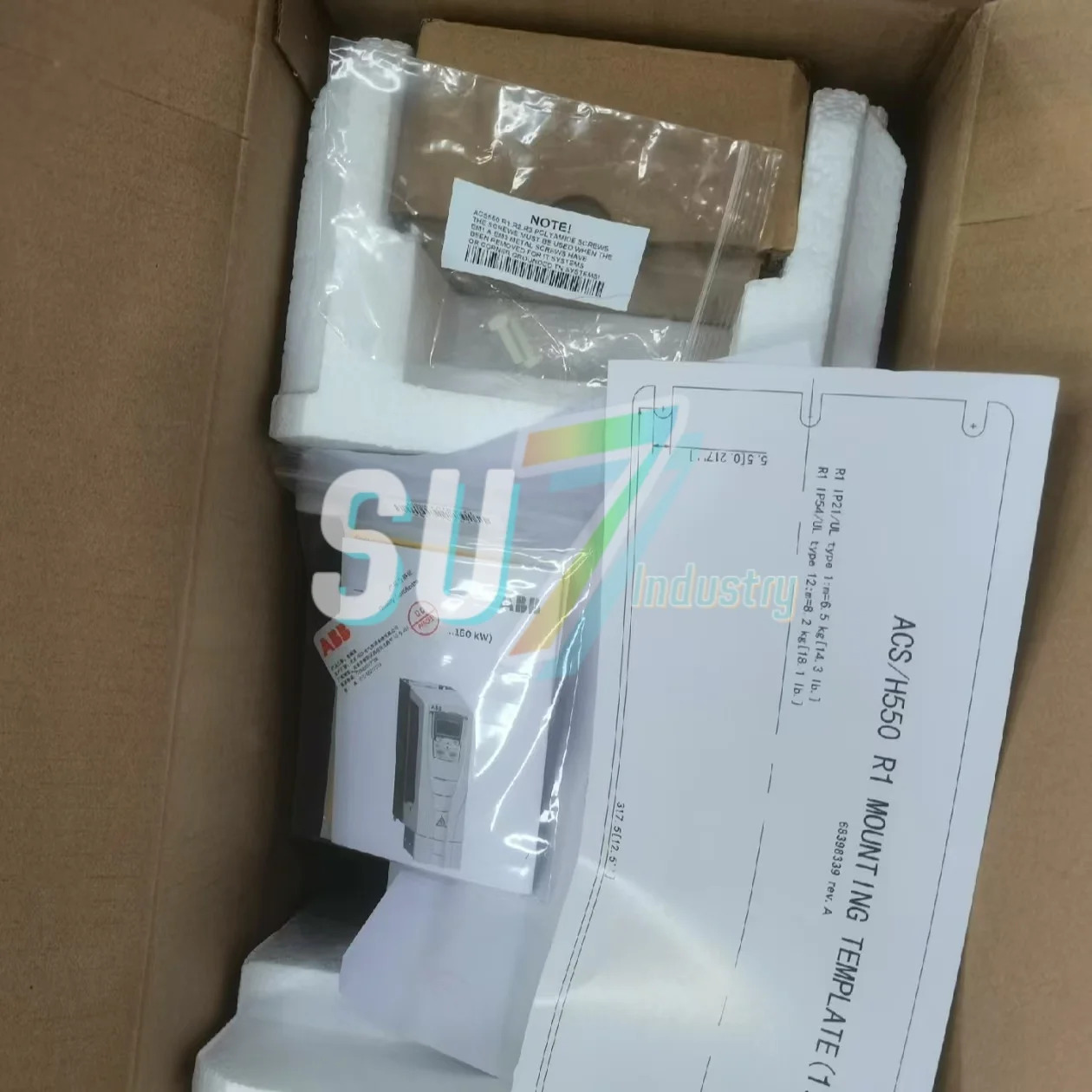ACS510-01-04A1-4 ACS510-01-05A6-4 주파수 변환기 원본