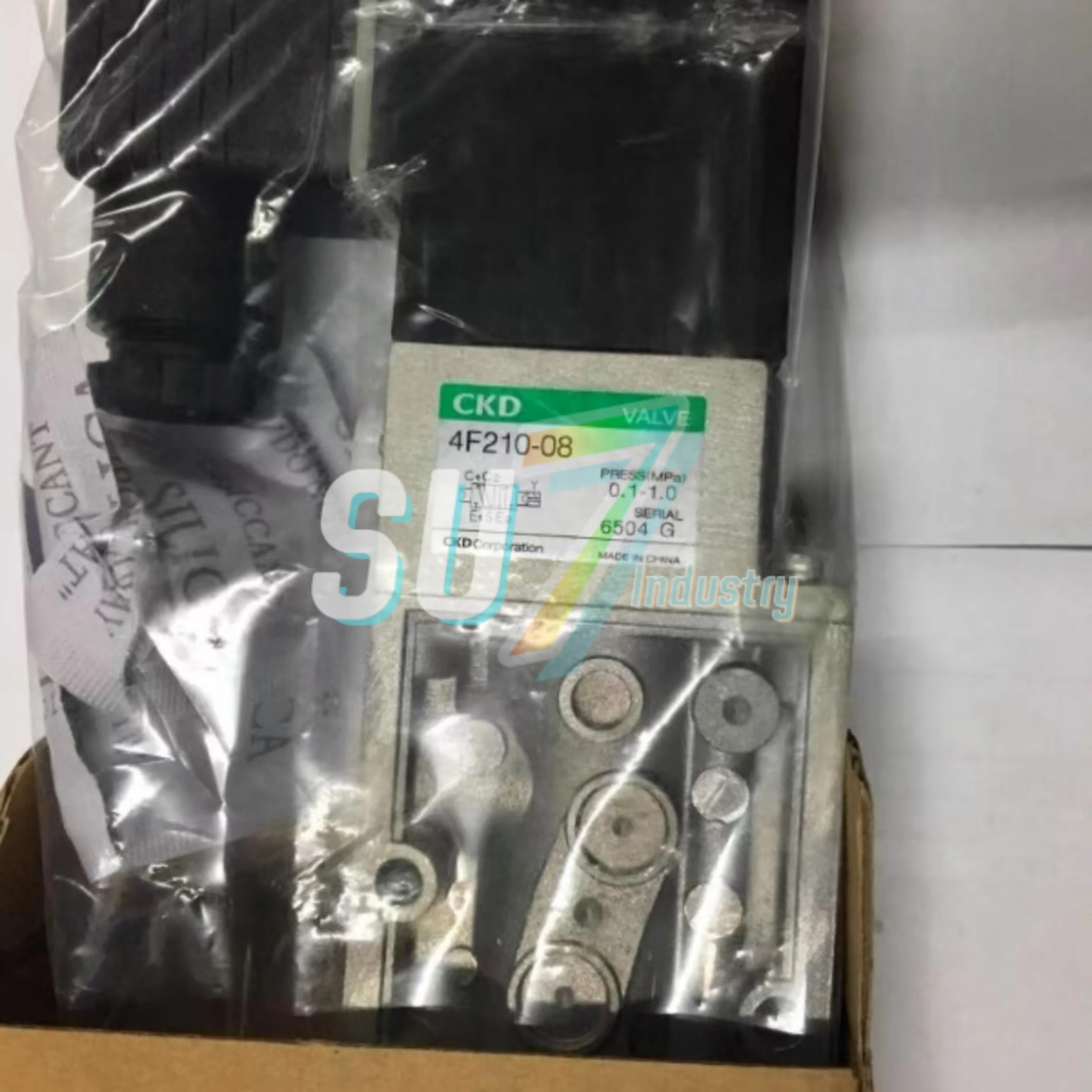 새 상4F210-08-AC110V APK11-20A-C4A-AC220V 솔레노이드 밸브