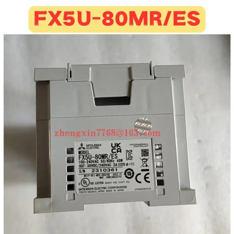 리퍼 PLC 모듈 FX5U-80MR/ES FX5U-80MR ES 정상 기능 완료