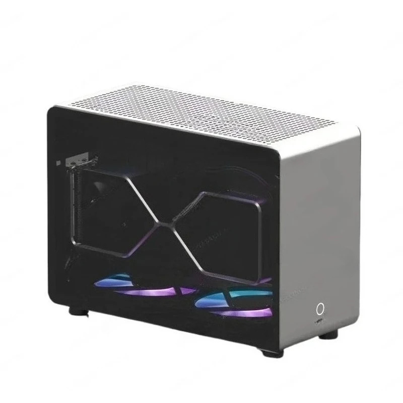 G1-Pro 알루미늄 합금 케이스 A4 Sfx240 수냉식 ITX 투명 섀시