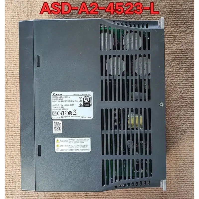 리퍼 서보 드라이브 ASD-A2-4523-L 머신 완료