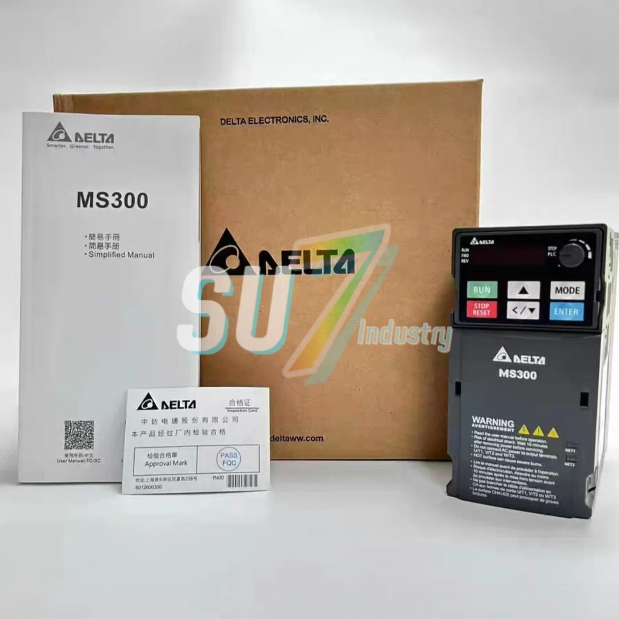 주파수 변환기 VFD4A8MS21ANSAA VFD5A5MS43ANSAA