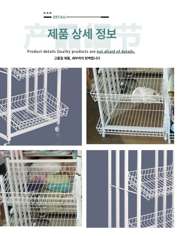 다용도 우산진열대 철제 가판대 전시대 거치대 매대 우산꽂이 매장 간식선반 - 상세 이미지 5