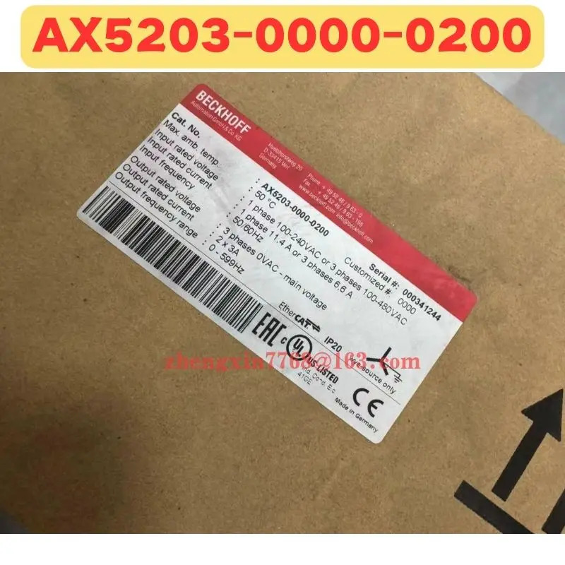 오리지널 AX5203-0000-0200 AX5203 0000 0200 드라이브 신