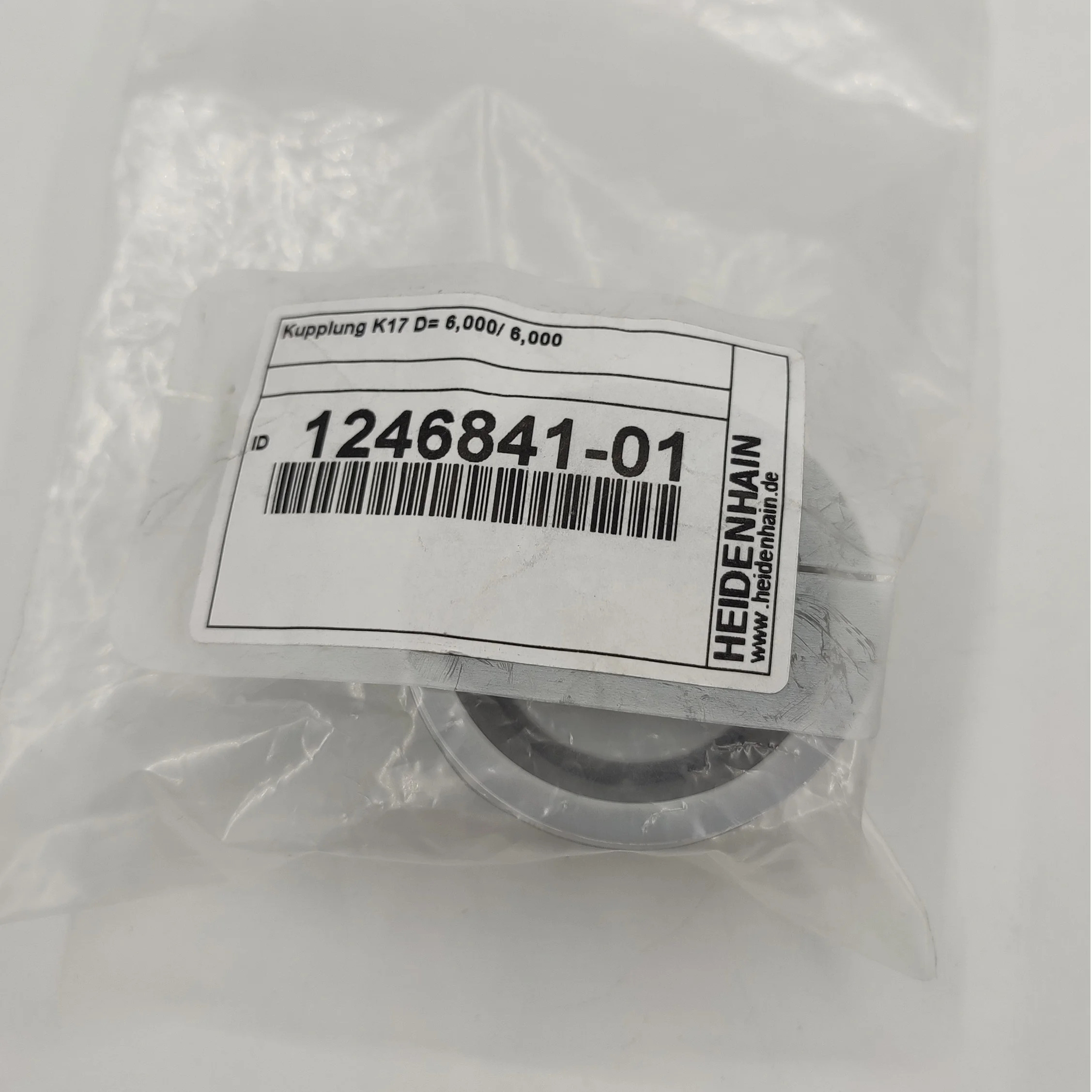 K17 커플링 ID 1246841-01신규 ID296746-01구 6x6mm 새 원본