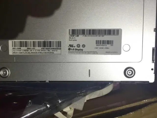 LCD 디스플레이 LM201U05 SLL1