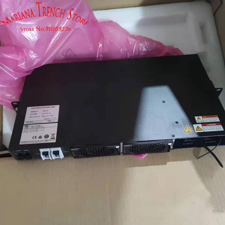 화웨이호환 임베디드 텔레콤 파워 ETP4830-B1A2 단상 30A 전면 케이블 너비 19 인치 높이 1U ETP4830 220Vac