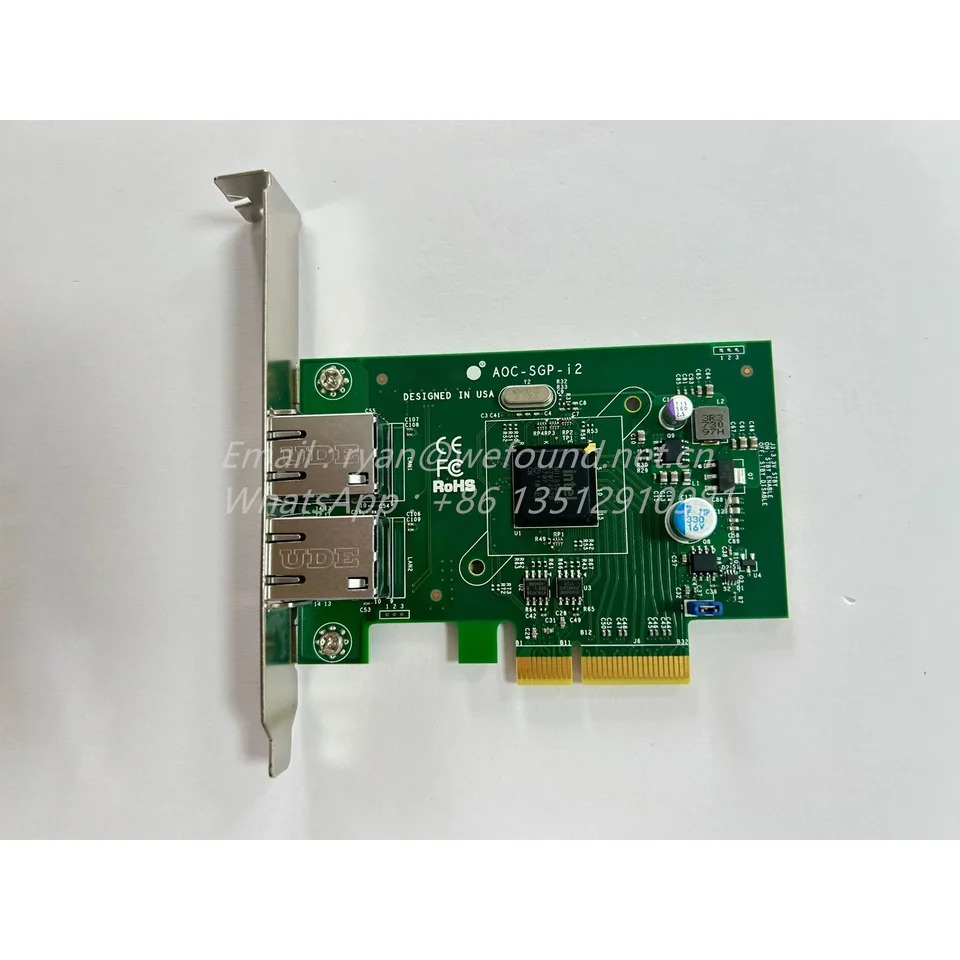 AOC-SGP-i2 애드온 카드 슈퍼마이크로 PCI 익스프레스 네트워크 I350 LAN 컨트롤러용