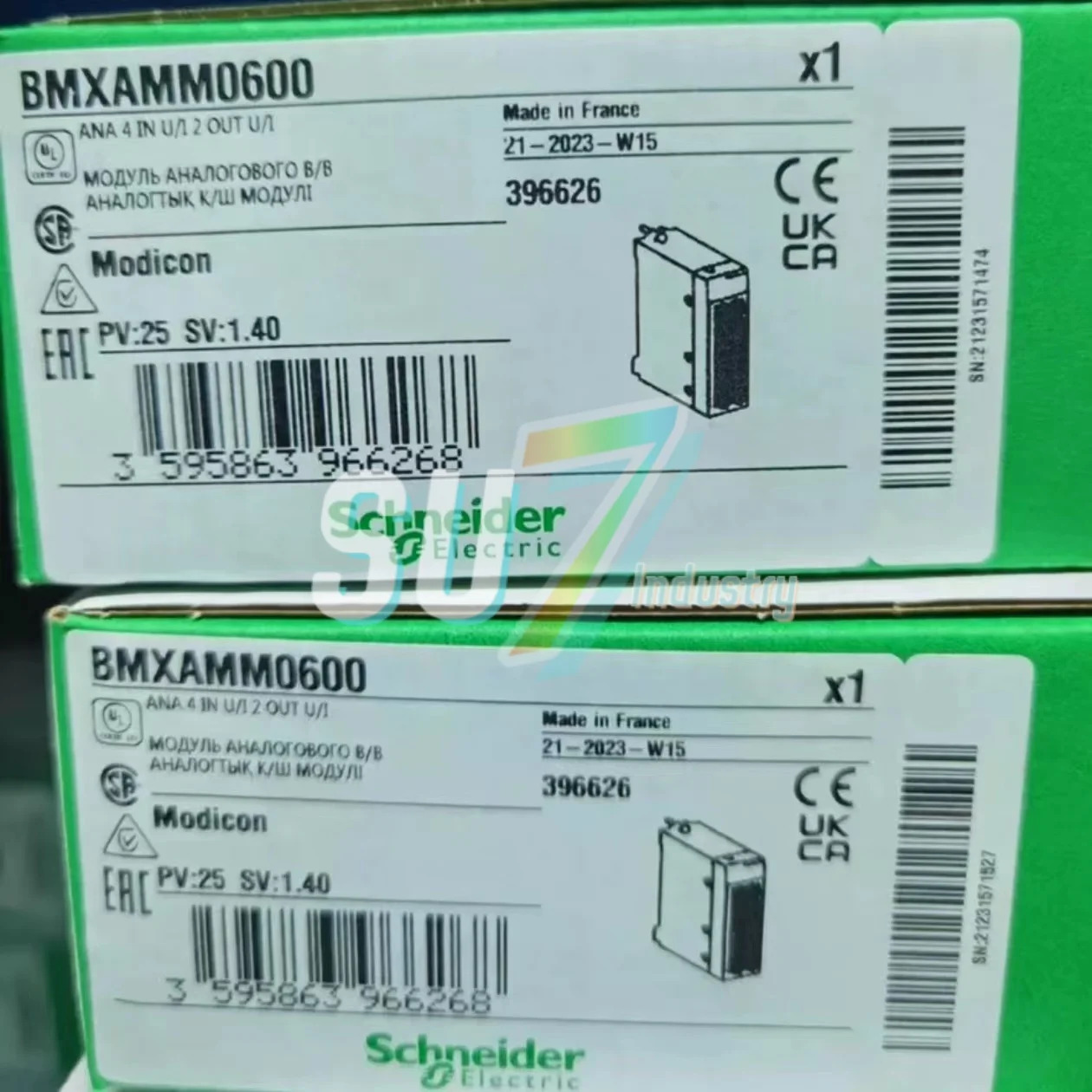 새 PLC 모듈 BMX0800 BMXAMM0600