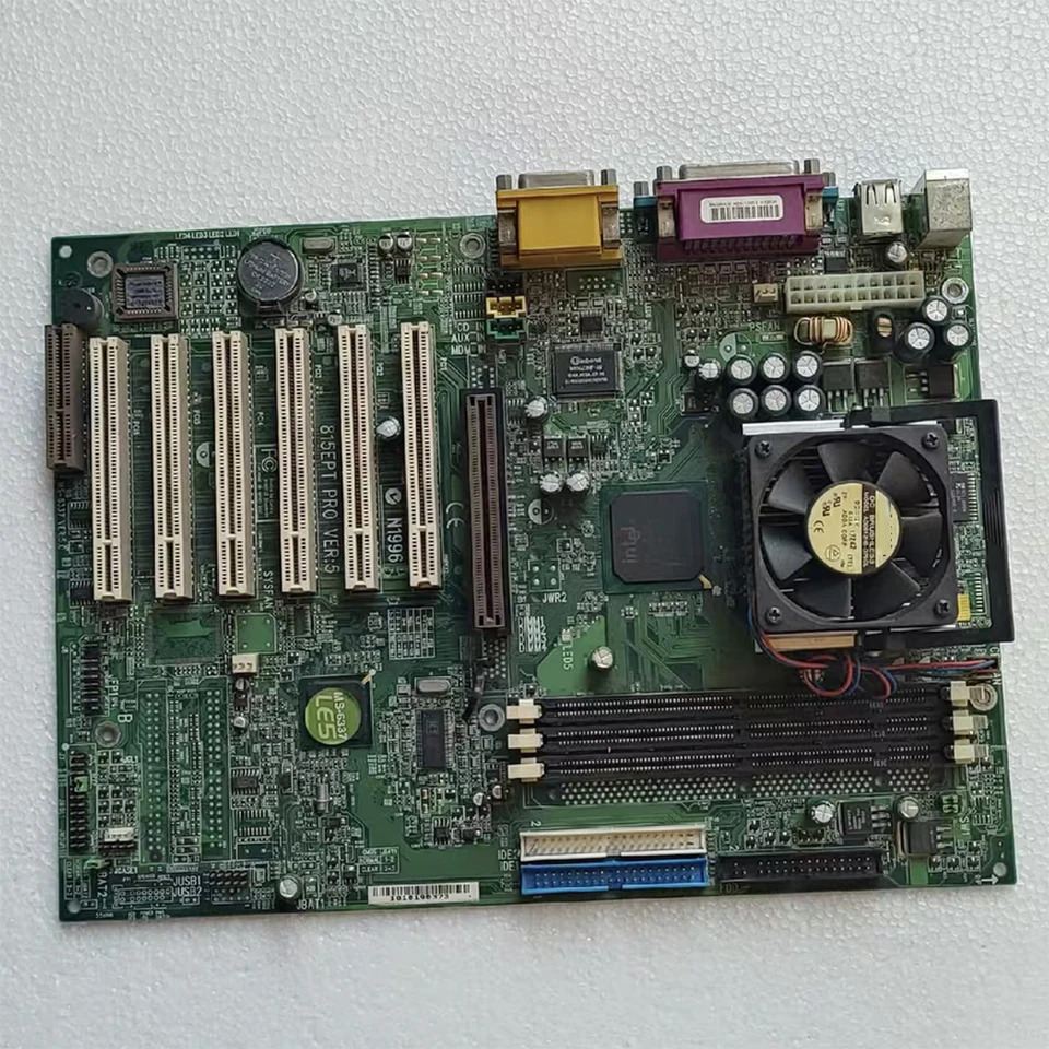 815EPT PRO 데스크탑 산업제어 마더보드 PCI 슬롯 MSI듀얼 COM 포트 LGA370