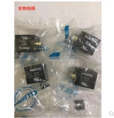 FESTO 솔레노이드 밸브 코일 IP00-65 MFH-5-3E--8--B3 MSFG-24/42-50/60 DC24V 4.5W MSH1G-24V 24V DC 2.5W