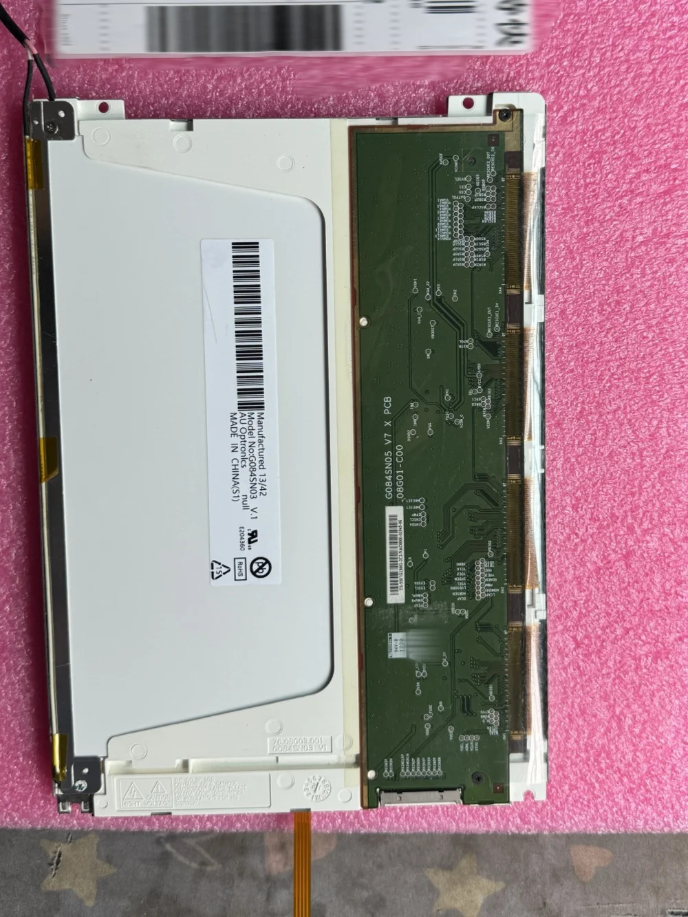 LCD 디스플레이 화면 G084SN03 V.1