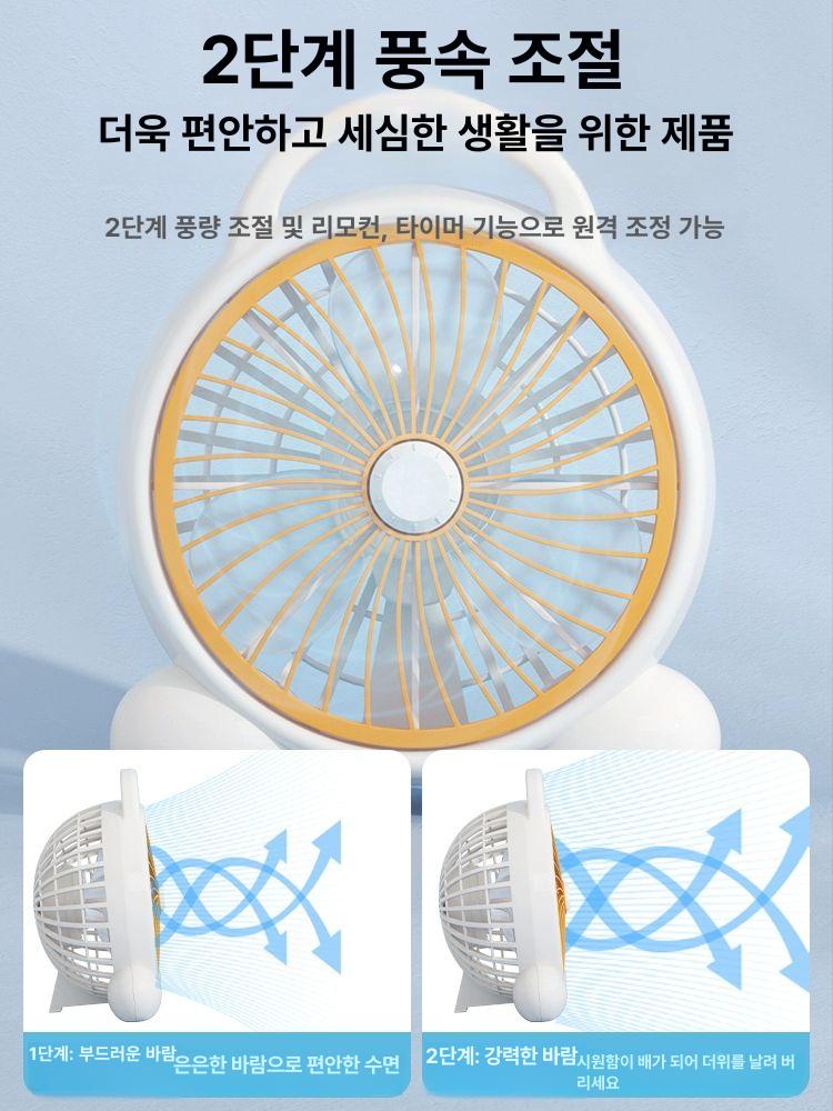 가정용 데스크용 저소음 미니 학생용 침대용 사무실용 바이브런트 오렌지 - 상세 이미지 4