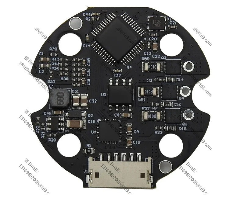 DF40 브러시리스 DC 모터 드라이브 보드는 RS485/can 통신 서보 드라이버업그레이드를 지원