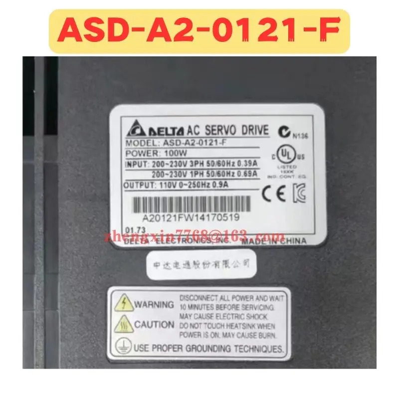 리퍼 서보 드라이브 ASD-A2-0121-F ASD A2 0121 F 정상 기능 완료