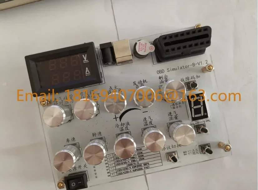 영어 Vesrion 자동차 OBD 시뮬레이터/ECU 시뮬레이터 개발 리퍼/차량 /승용차/ELM327/1939