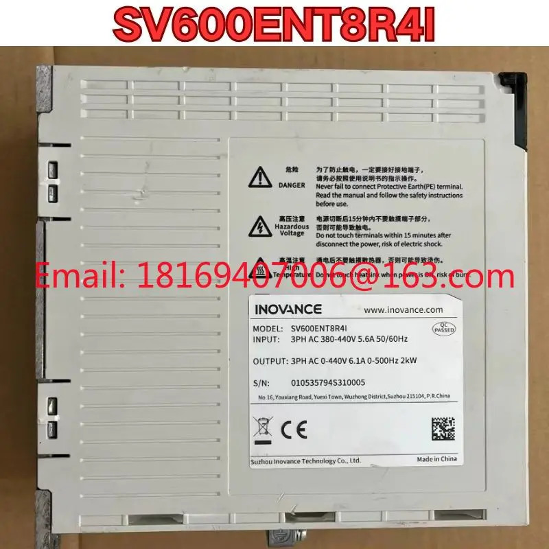리퍼 SV600ENT8R4I 서보 드라이브 기능 리퍼는 정상