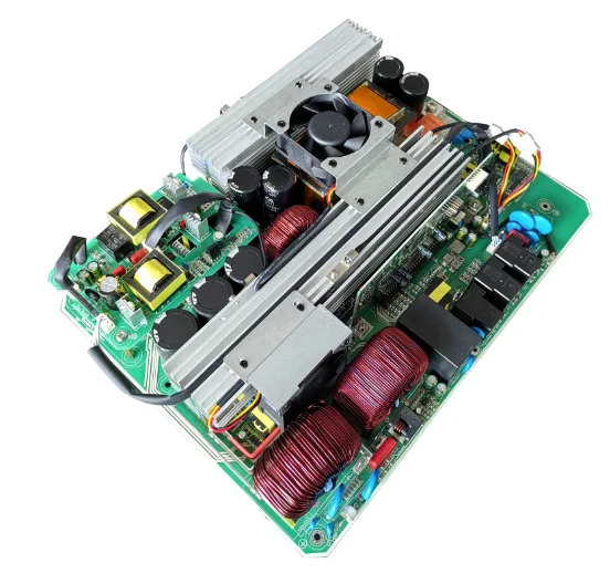 공장도 DC48V AC 230V 컨버터 6200W 인버터 하이브리드 보드 LCD 화면 포함