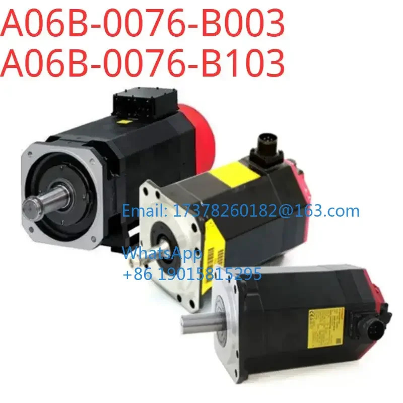A06B-0076-B003 A06B-0076-B103 리퍼 ok 서보모터 상태