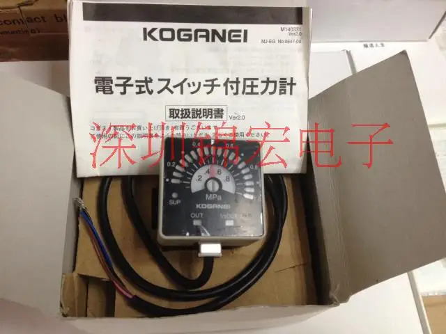 Koganei 압력 게이지 EG120 EM-353K 일본 공급 M010203