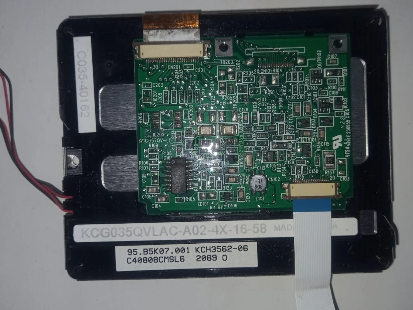 KCG035QVLAC-A02-4X-16-58 LCD 디스플레이 화면