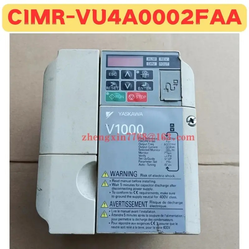 리퍼 주파수 변환기 CIMR-VU4A0002FAA CIMR VU4A0002FAA 정상 기능 완료