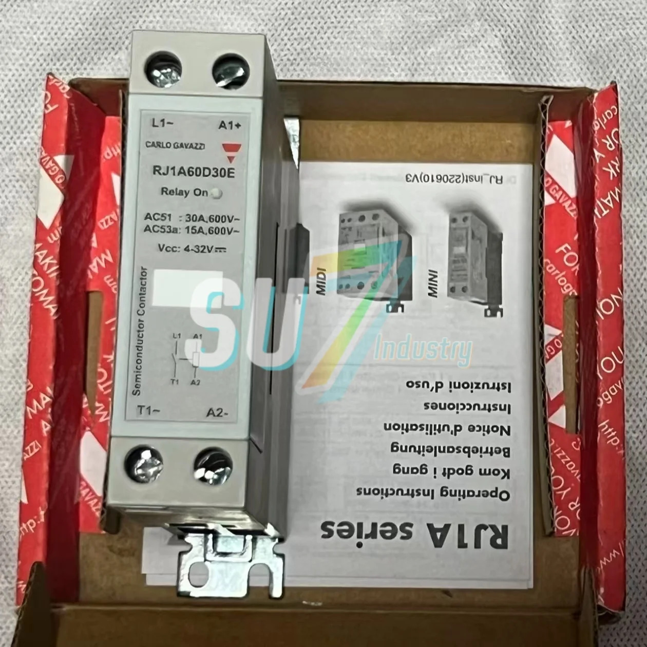 원본 솔리드 스테이트 릴레이 RAM1A60D125 RJ1A60D30E RM1A48A50 RM1E48AA100