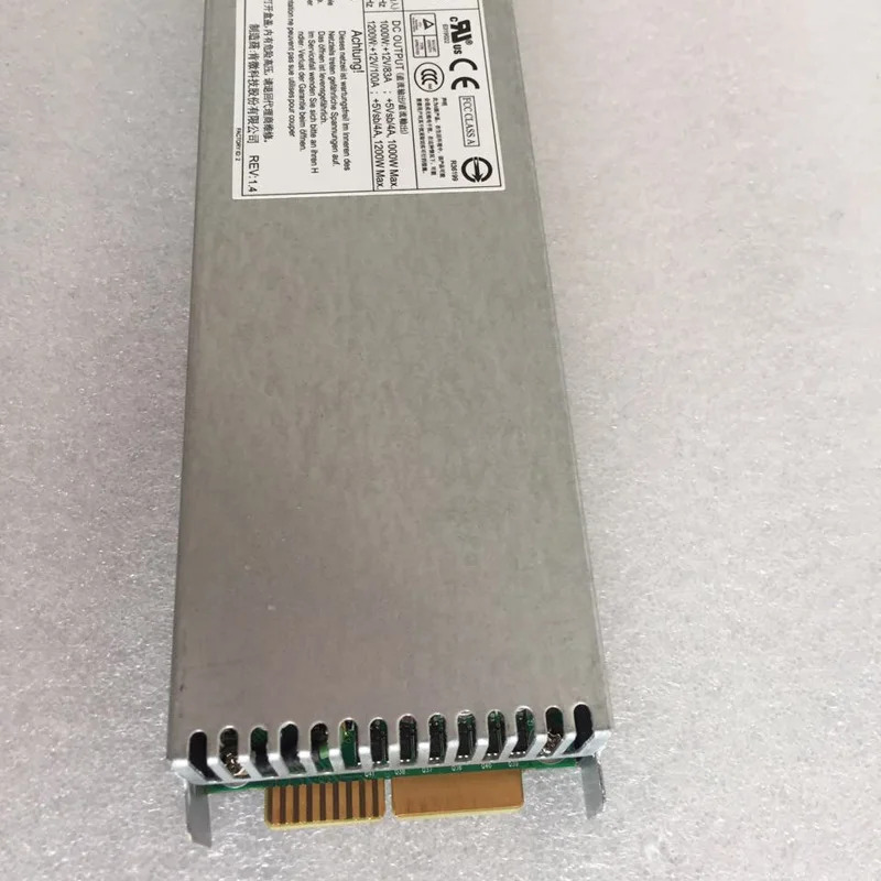 슈퍼마이크로 PWS-1K21P-1R 예비 전원공급장치 1000W 1200W PSU 80 플러스 골드 키트 1U