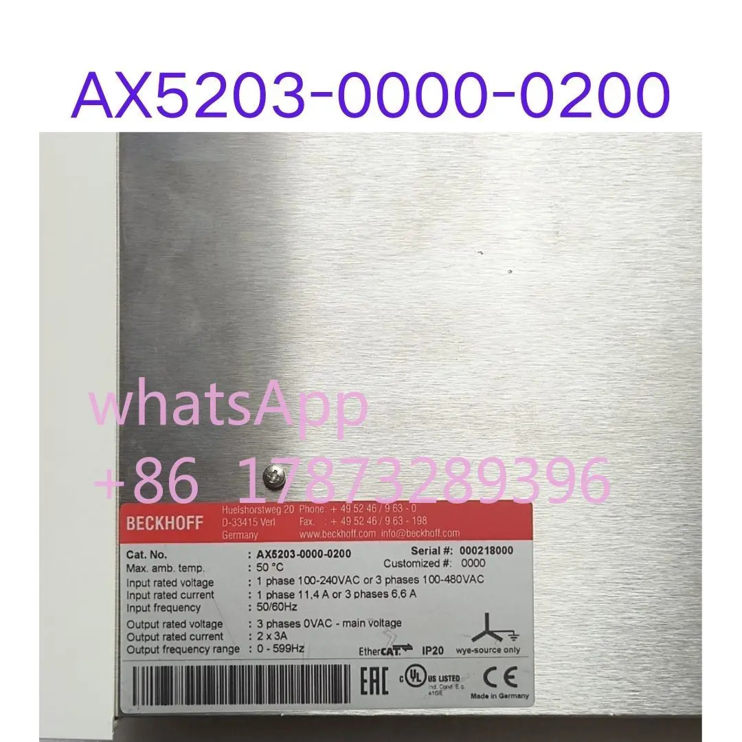 리퍼 AX5203-0000-0200 서보 드라이브