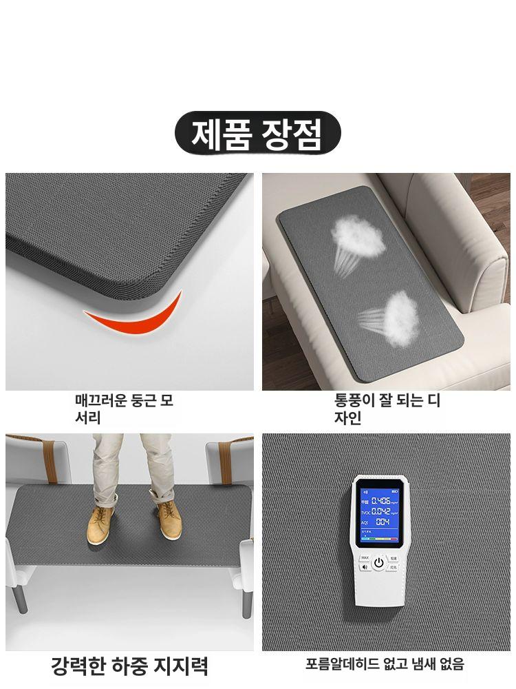 참죽 침대헤드보드 1인용 조명 슈퍼싱글 평상형 매트리스 침대프레임 서랍형 일자형 - 상세 이미지 5