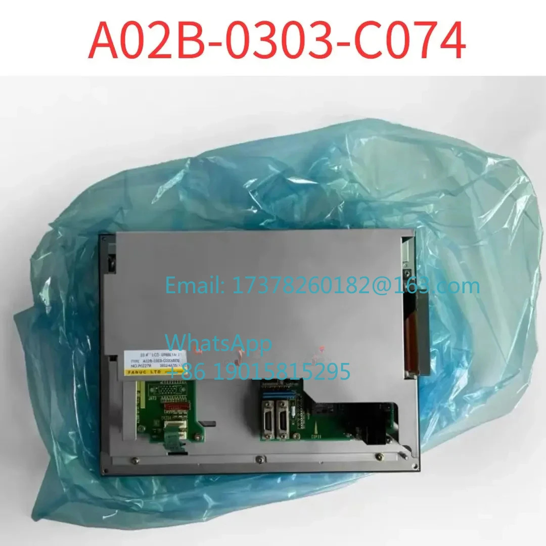 리퍼 A02B-0303-C074 시스템 호스트 LCD 화면 터치 스크린