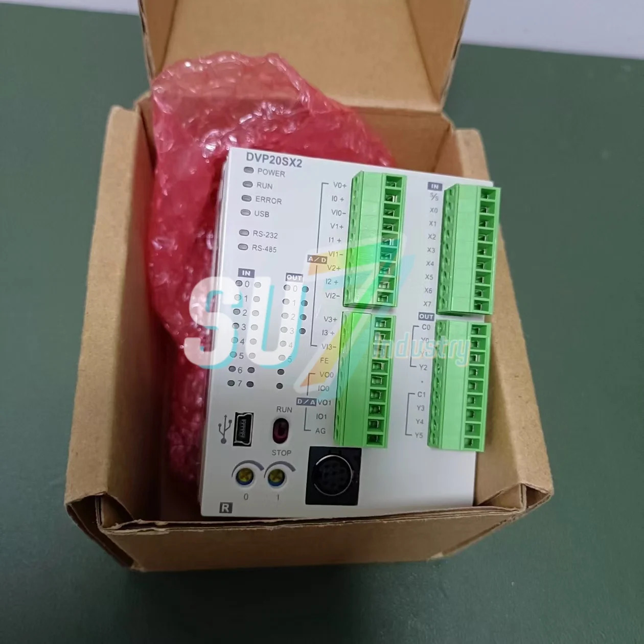 DVP20SX211R DVP20SX211T PLC 모듈 원본