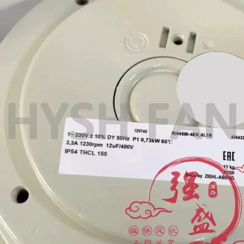 RH45M-4EK.4I.1R 고온 내성 원심 냉각팬 오리지널 230V