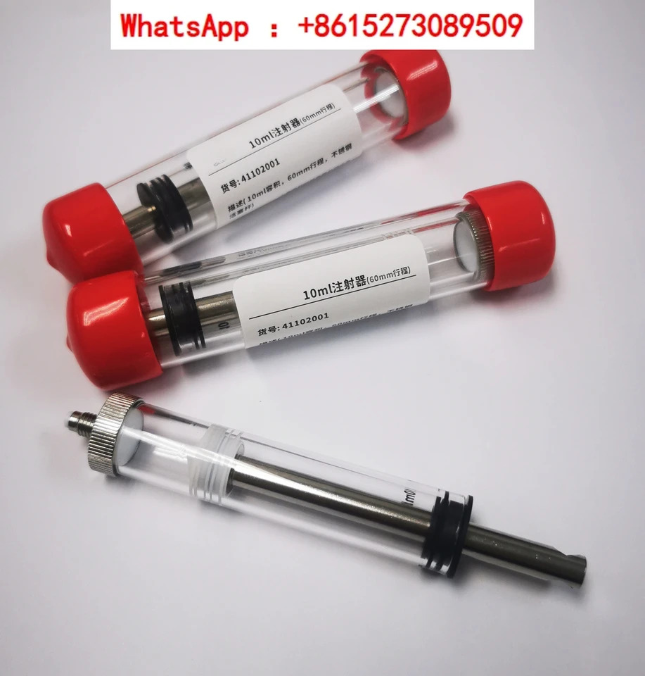 스테인레스 스틸 푸시 로드 펌프 주사기 10ml