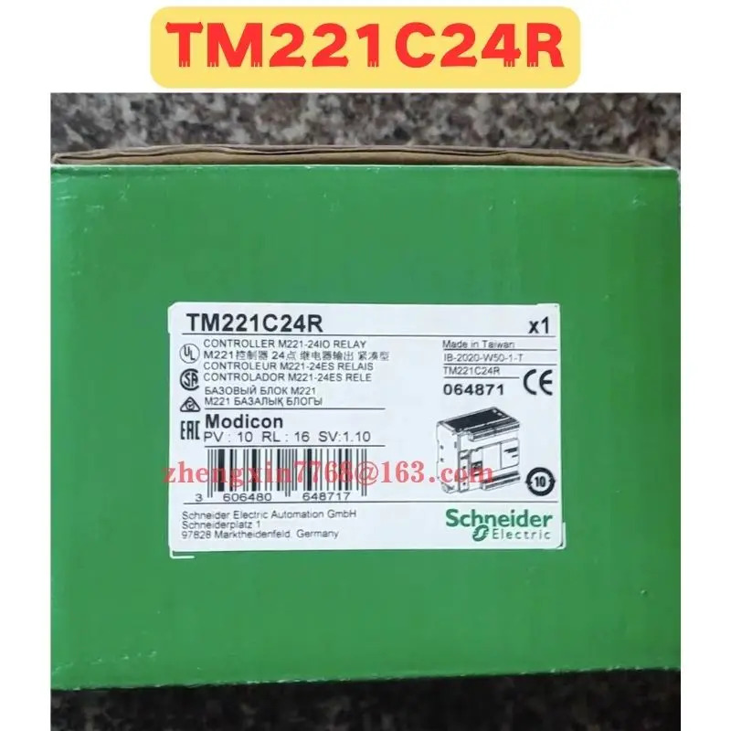 오리지널 PLC 모듈 TM221C24R 신