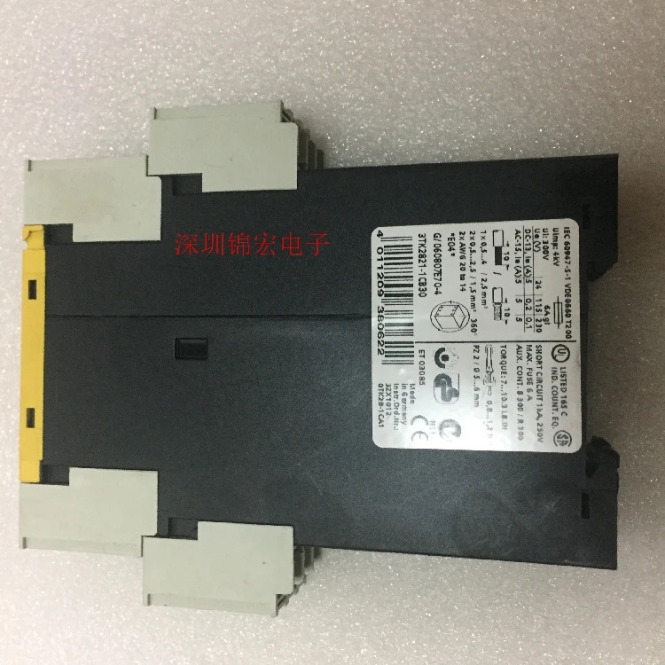 안전 릴레이 3TK2821-1CB30 3 개폐 DC24V