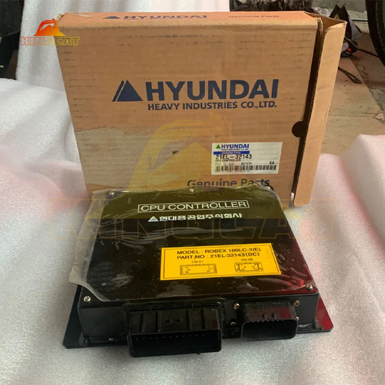 Kingcat 굴착기는 Robex 180LC-3E R180LC-3 유압 부품 21EL-32143 ECU 관제사 건축기계 부속을 분해합니다