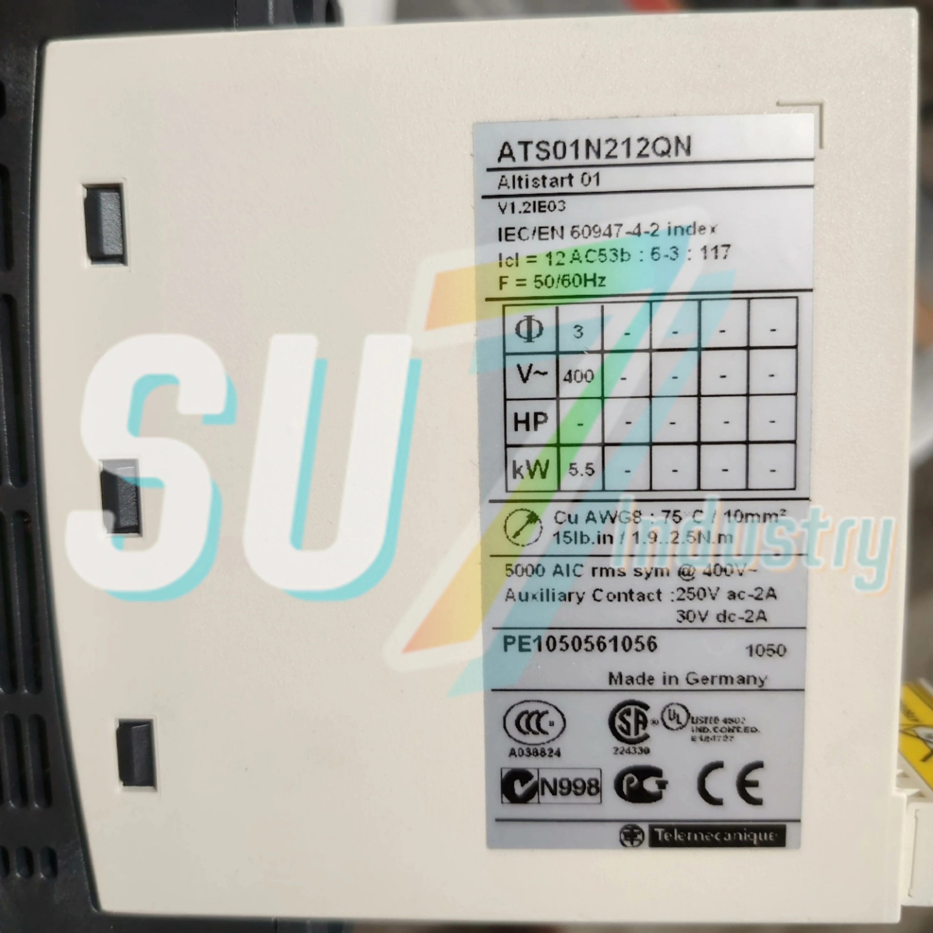 소프트 스타터 원본 ATS01N206QN ATS01N209QN ATS01N212QN ATS01N222QN ATS01N232QN