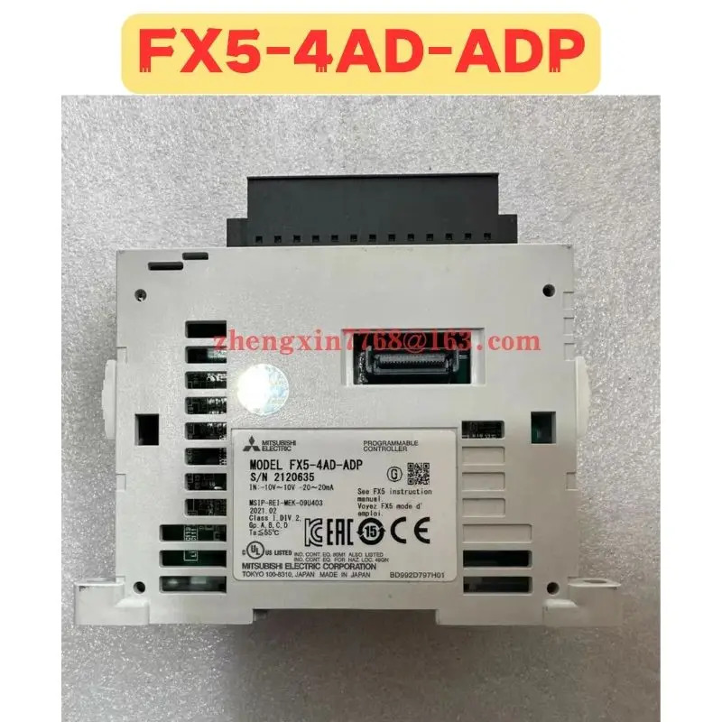 리퍼 PLC 모듈 FX5-4AD-ADP FX5 4AD ADP 정상 기능 완료